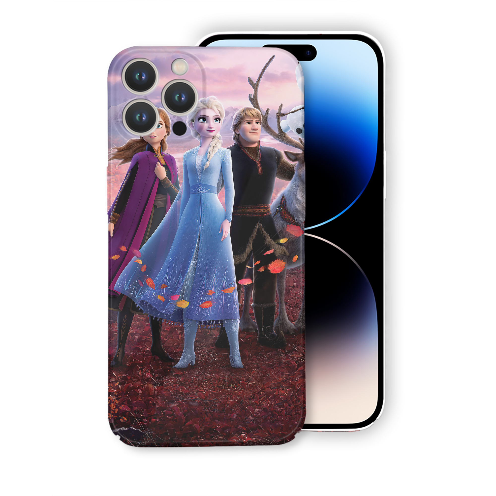 （画像用） アナと雪の女王 アンナ エルサ Frozen Anna Elsa 【iPhone 14シリーズ対応】ハードケース